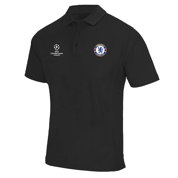 Polo Chelsea 2019-20 Schwarz Fussballtrikots Günstig